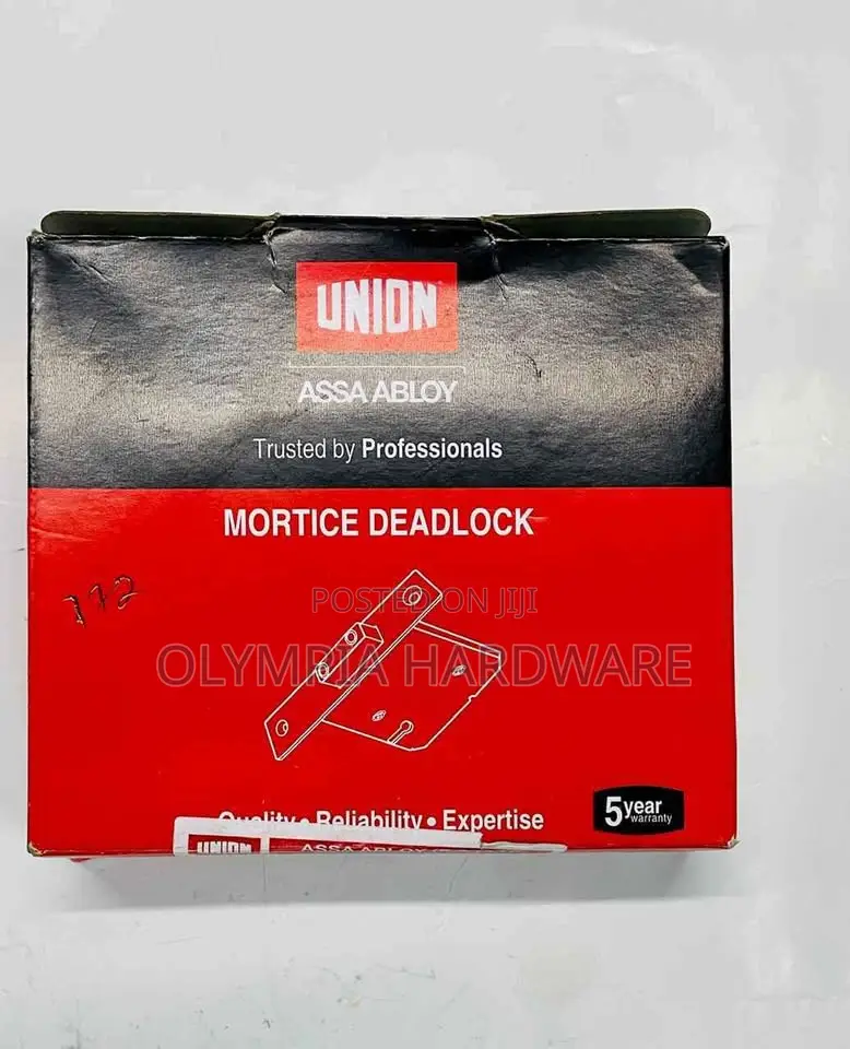 Union Mortice Deadlock (3lever)