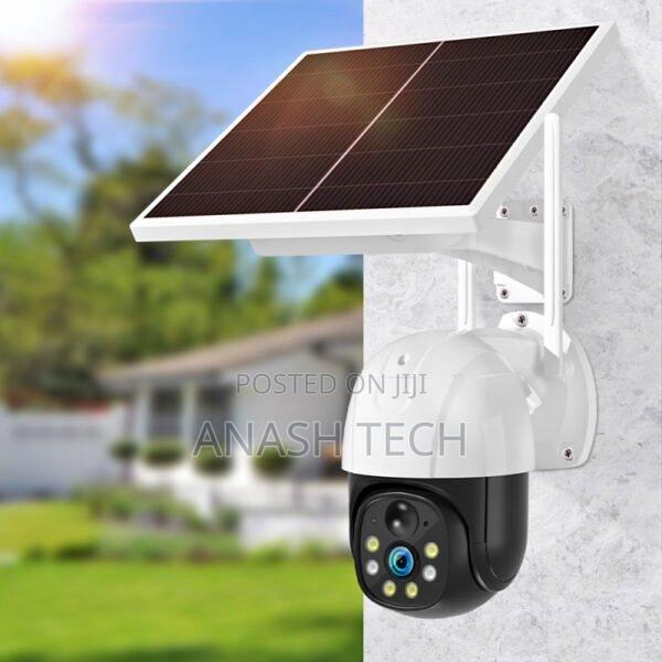 4g Solar CCTV Camera V380 One Eye Lens