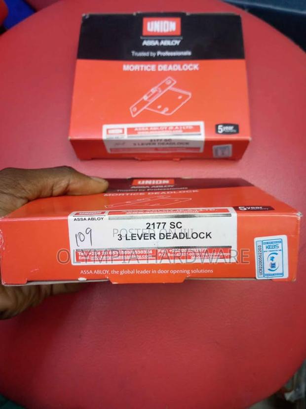 3 Lever Door Lock (Union Lock) - main view