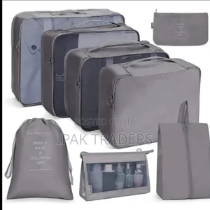 *8pcs Luggage Travel Organizers for Suitcase With Toiletry Case*