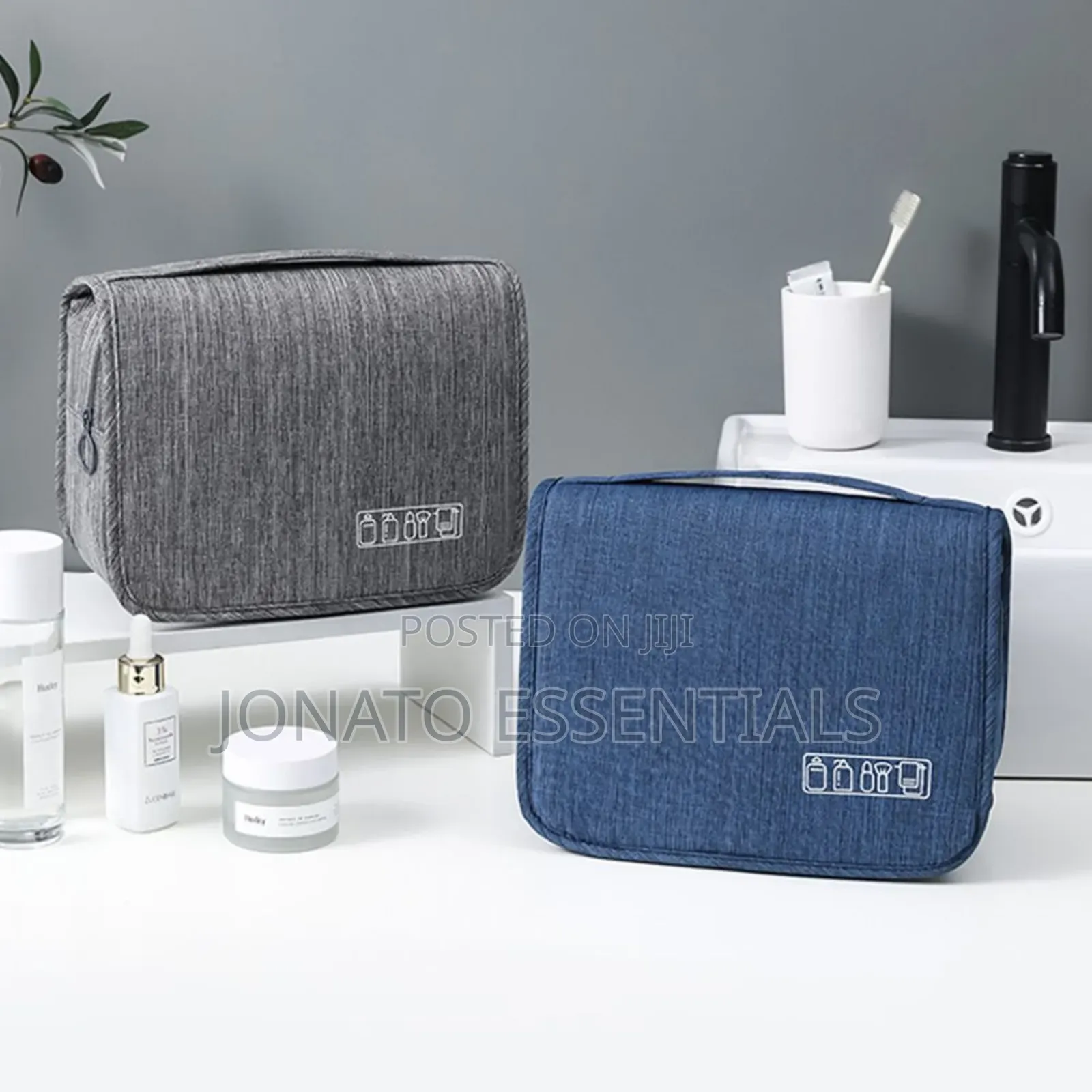 Hanging Waterproof Travel Toiletry Bag Wash Kit Organizer