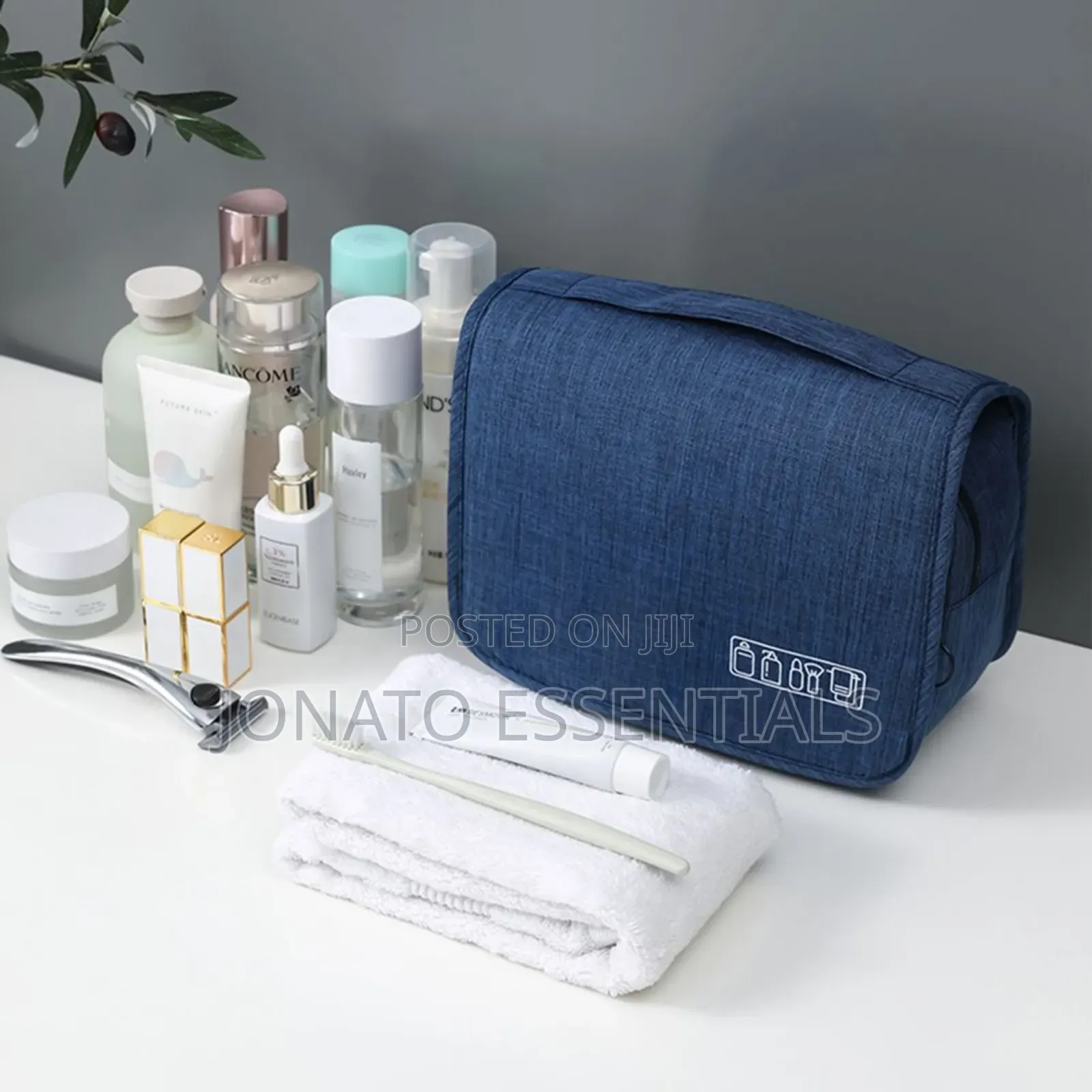 Hanging Waterproof Travel Toiletry Bag Wash Kit Organizer