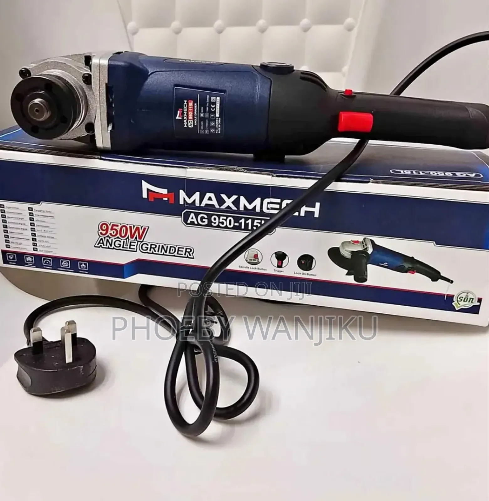 High Performance Maxmech Angle Grinder 950watts