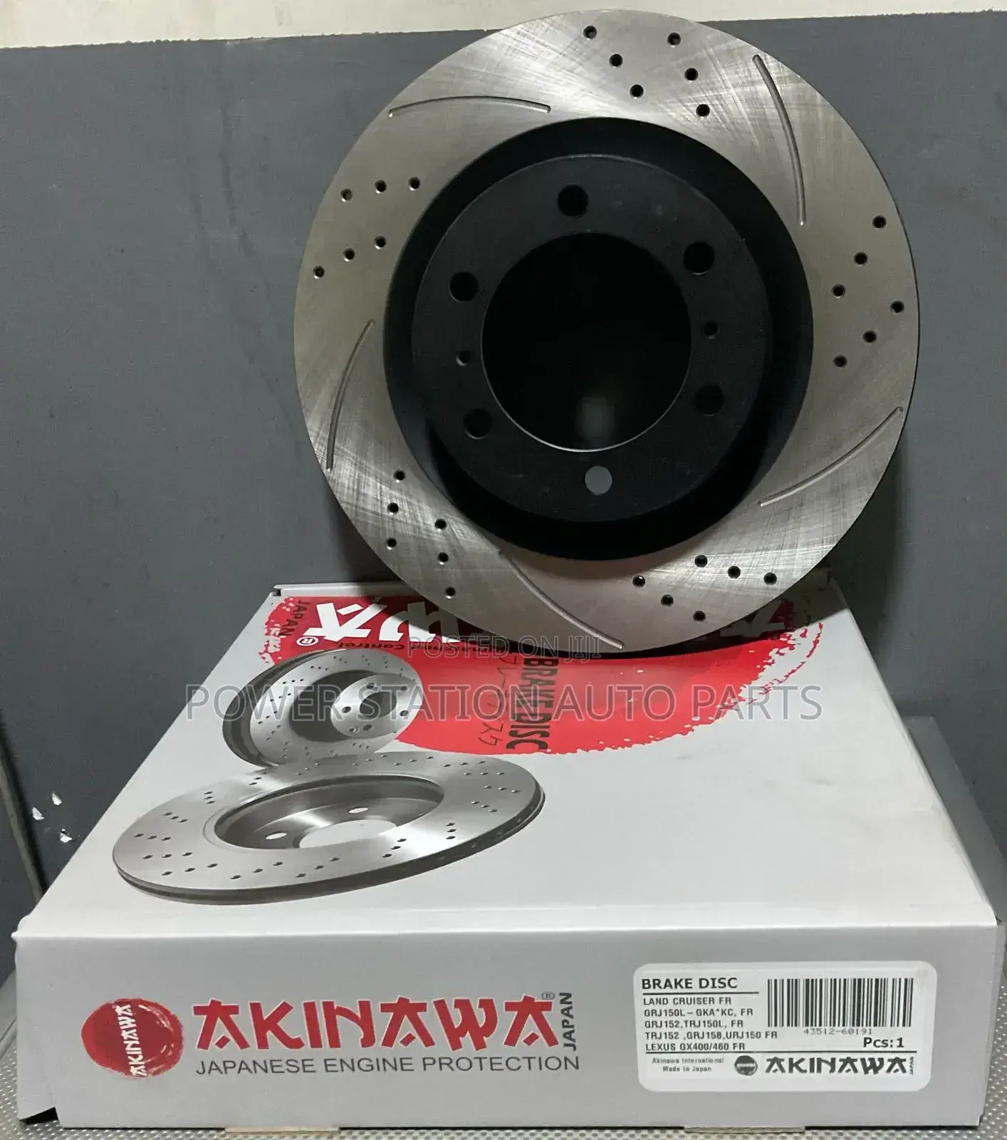 Brake Pads Front Landcruiser 100 Series
