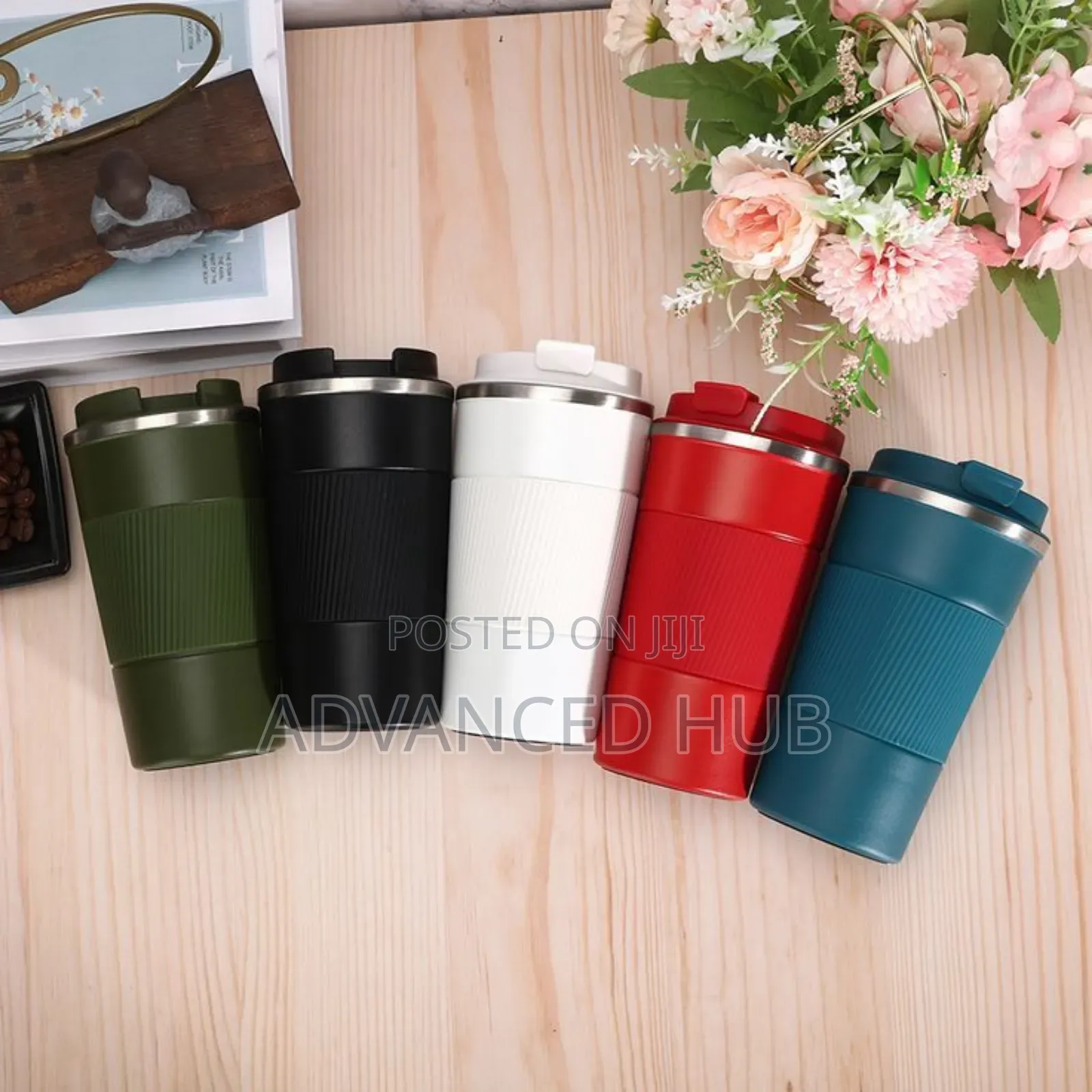 Stylish Coffee Thermal Mug With Smart Temperature Display