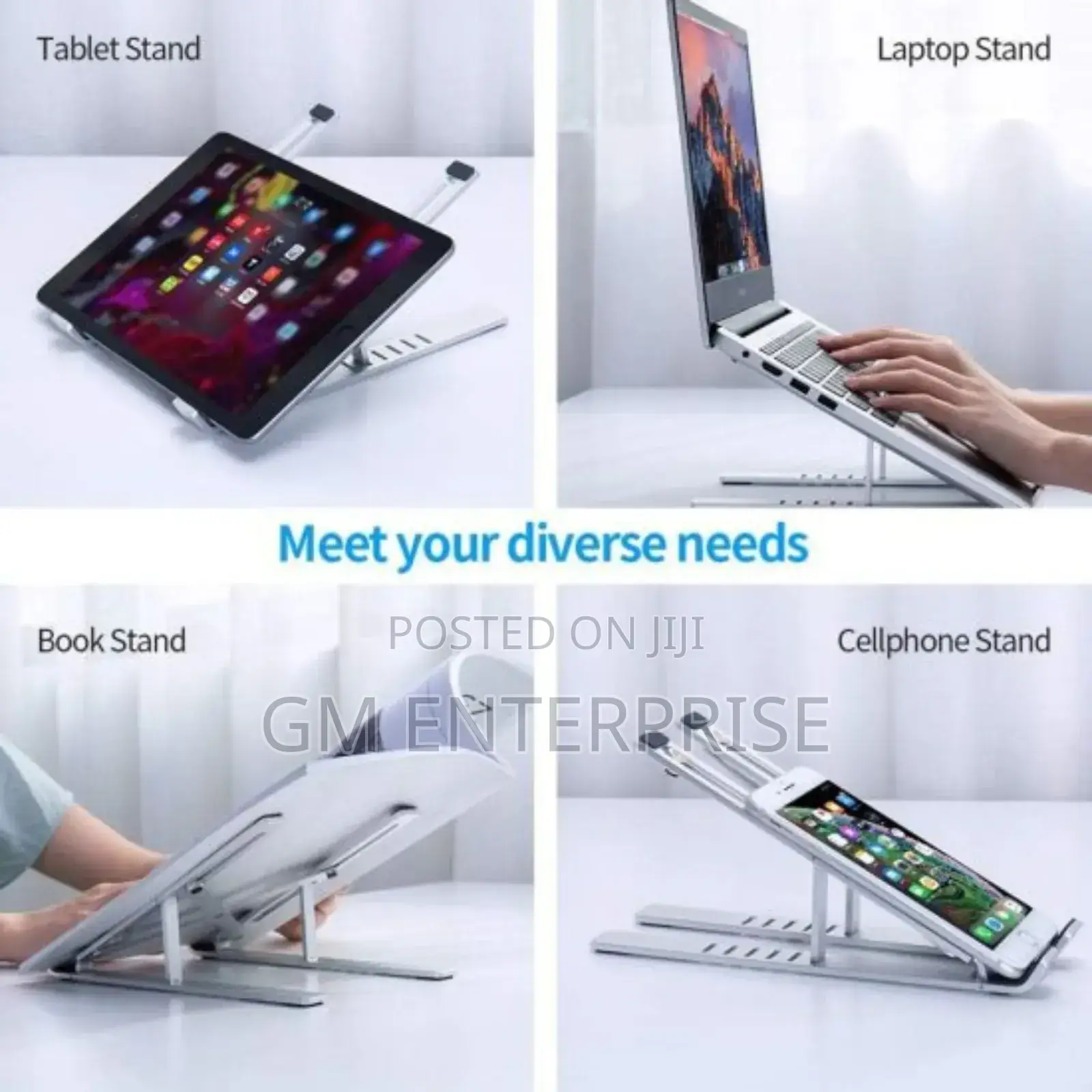 *Creative Foldable Adjustable Laptop Stand Bracket