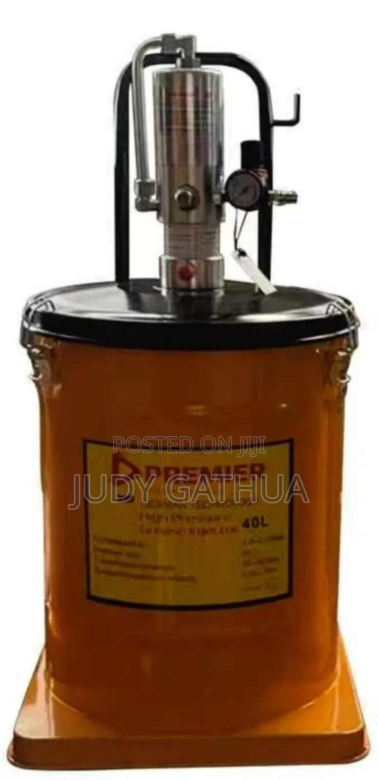 Grease Bucket 40l Compressor Use