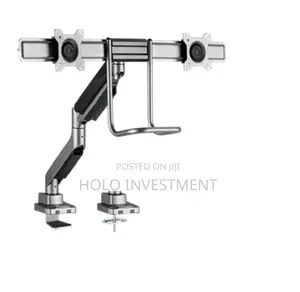 Economy Heavy Duty Dual Monitor Gas Spring Monitor Arm