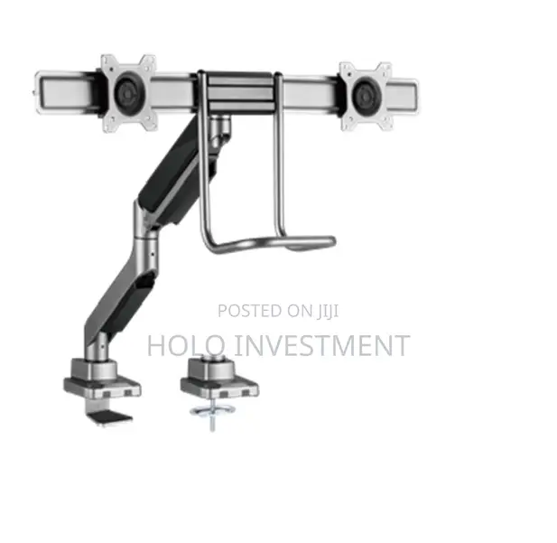 Economy Heavy Duty Dual Monitor Gas Spring Monitor Arm