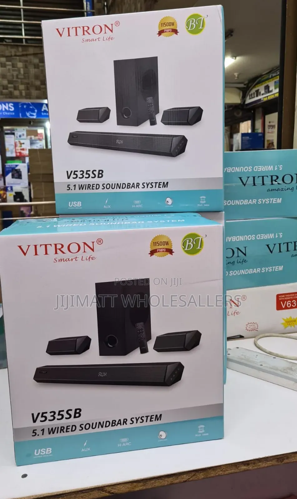 5.1ch Vitron V535sb Soundbar