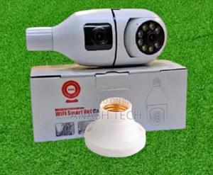 Enhanced V380 Wifi Bulb CCTV Camera V380 Dual Lens - thumbnail 2