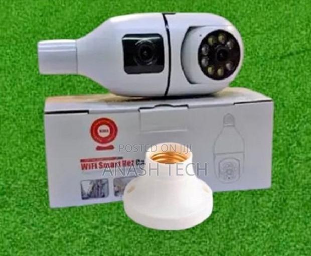 Enhanced V380 Wifi Bulb CCTV Camera V380 Dual Lens - main view