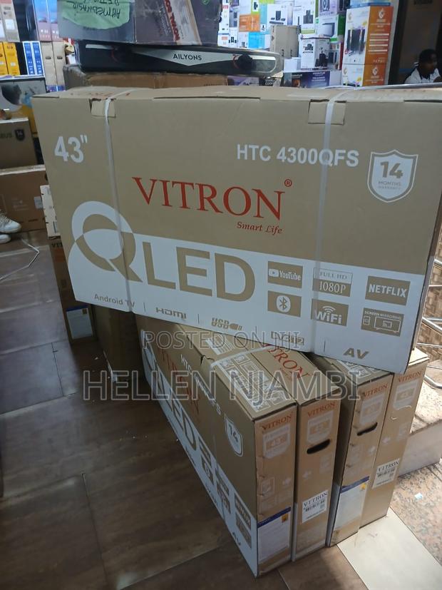 Vitron 43inch Smart Qled Android Tv - thumbnail 2