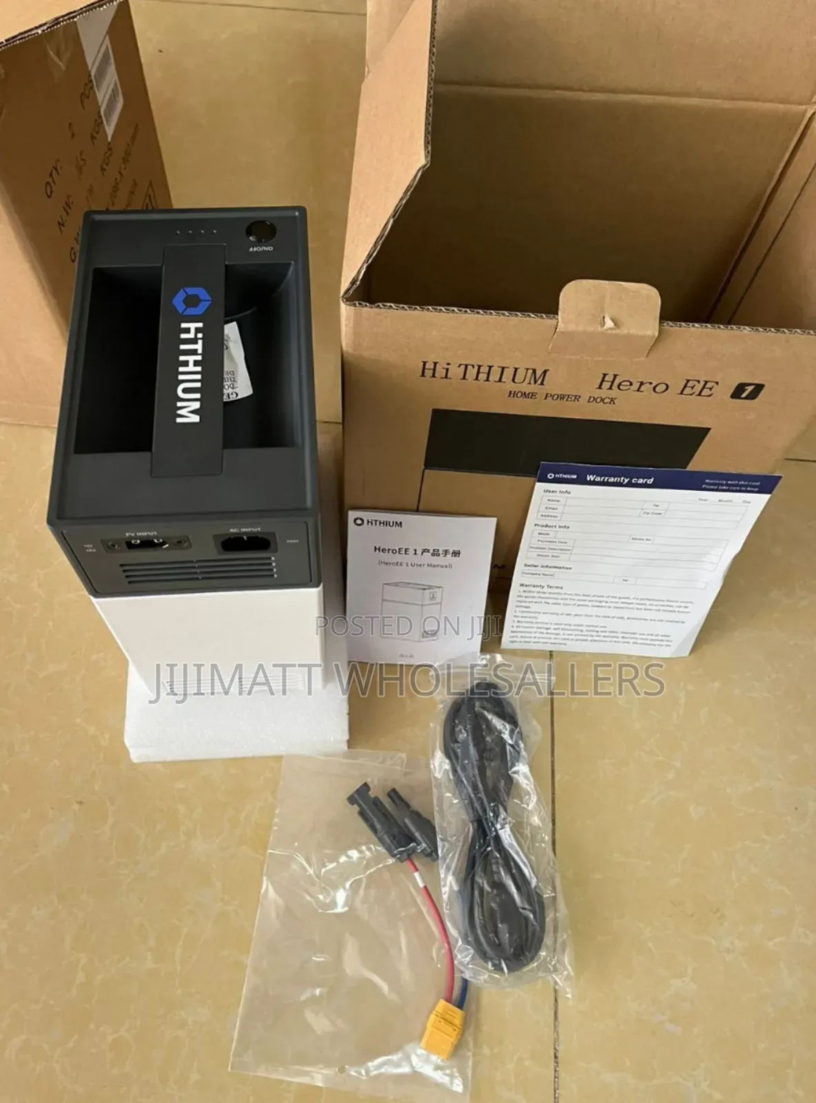 Portable Powerbank Station Solar Power Lithium 3 in 1 Available