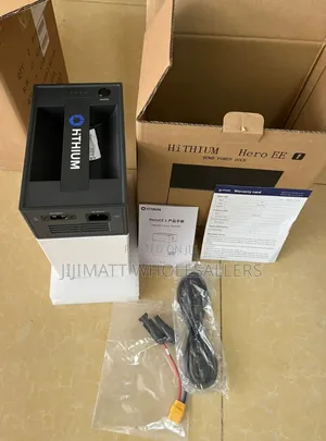 Portable Powerbank Station Solar Power Lithium 3 in 1 Available
