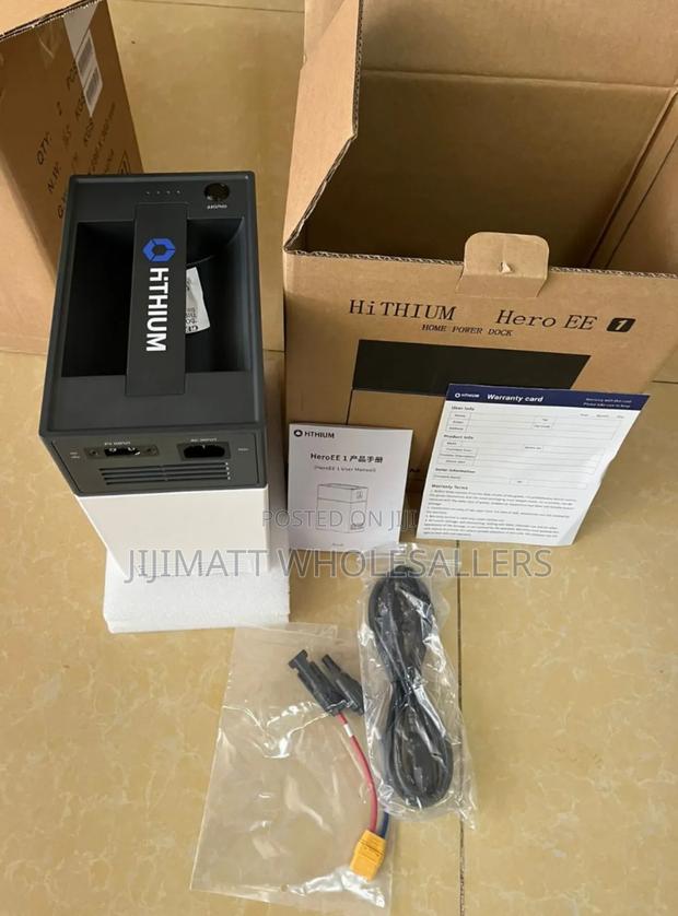 Portable Powerbank Station Solar Power Lithium 3 in 1 Available