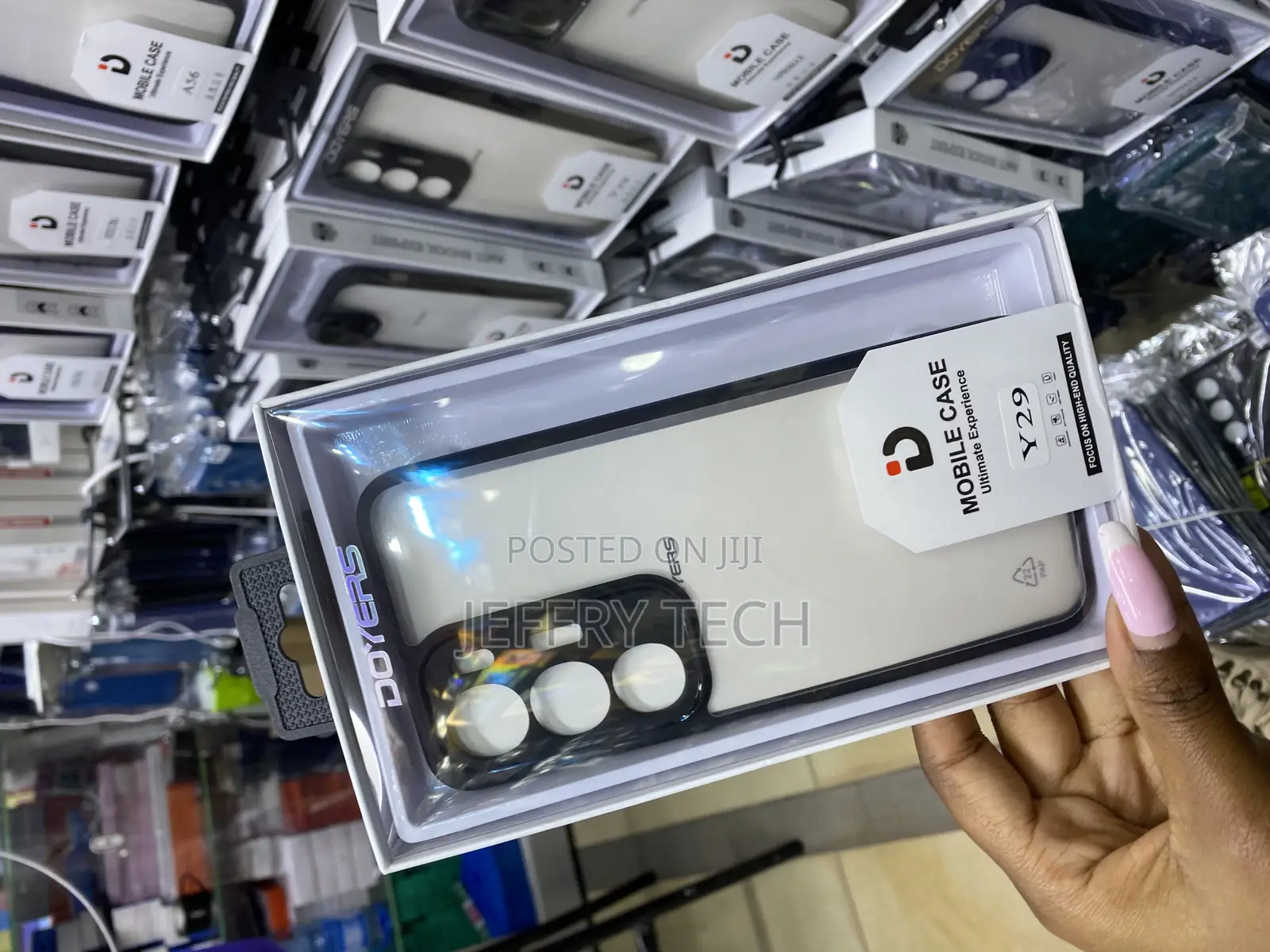Oteque Transparent Doyers Back Cover for Vivo Y29 5g