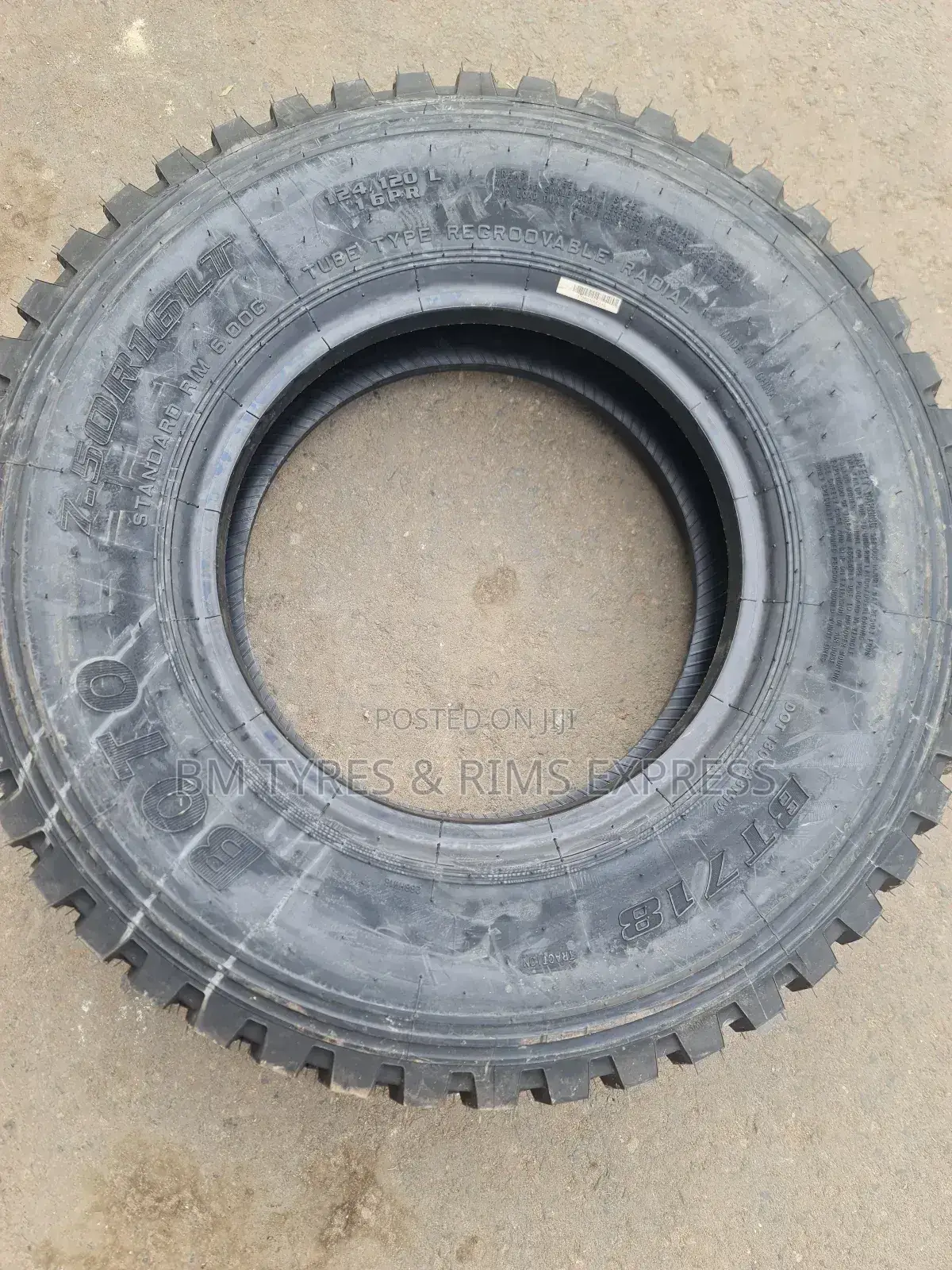 750 R16 Boto Tyres (Diff) Commercial.
