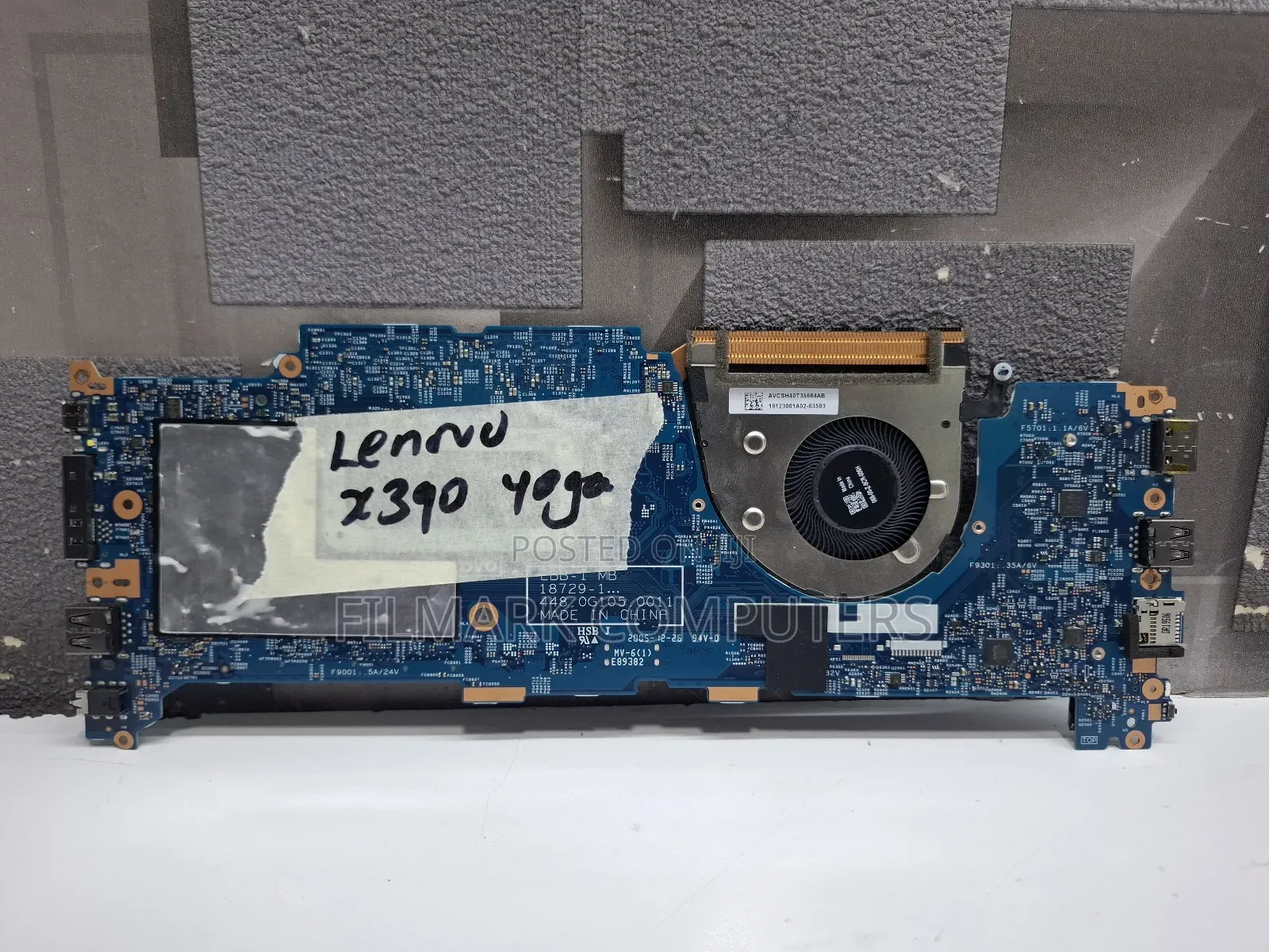 For Lenovo Thinkpad X390 Yoga Motherboard I5-8265u 8gb
