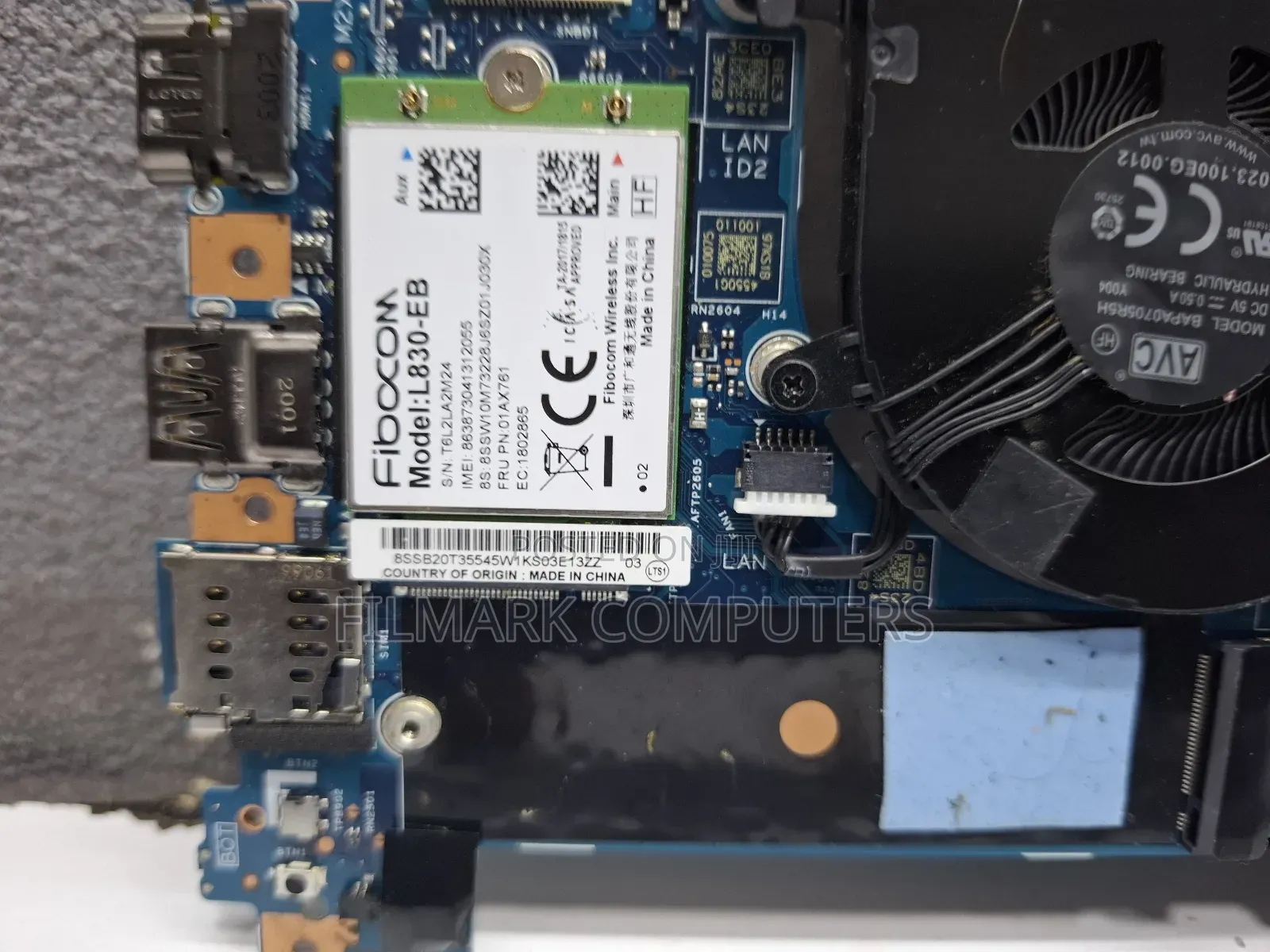 For Lenovo Thinkpad X390 Yoga Motherboard I5-8265u 8gb