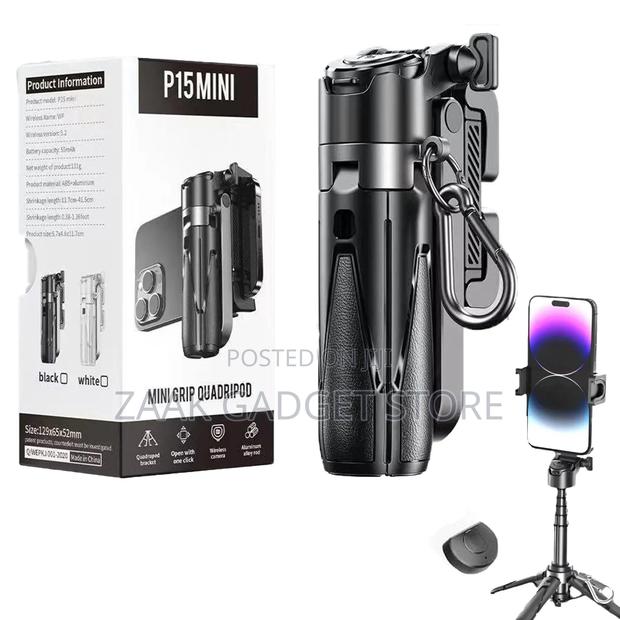 P15 Mini Grip Quadripod - thumbnail 4