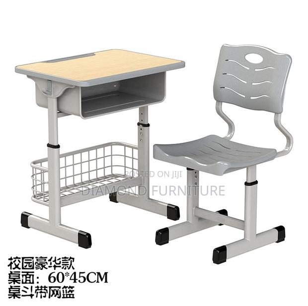 Office Furniture; {Modern Adjustable Kids Office Study Desk} - thumbnail 3