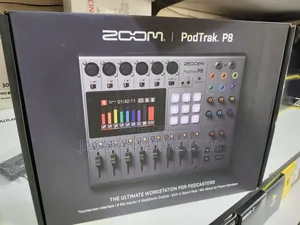 Zoom Podtrak P8 Portable Multitrack Podcast Recorder