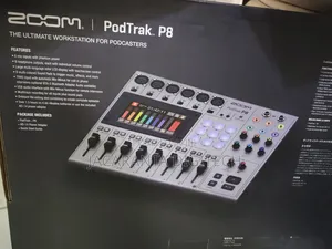 Zoom Podtrak P8 Portable Multitrack Podcast Recorder