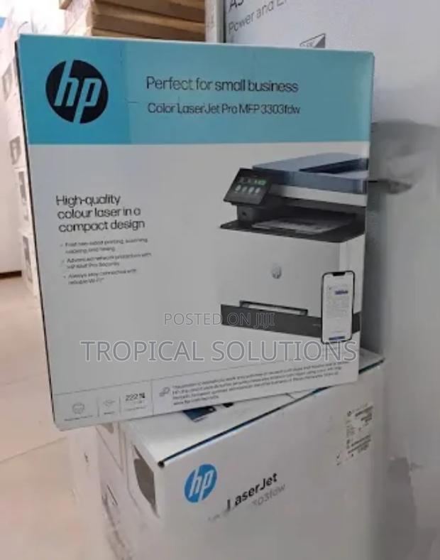 Hp Color Laserjet Pro MFP 3303fdw Printer Available