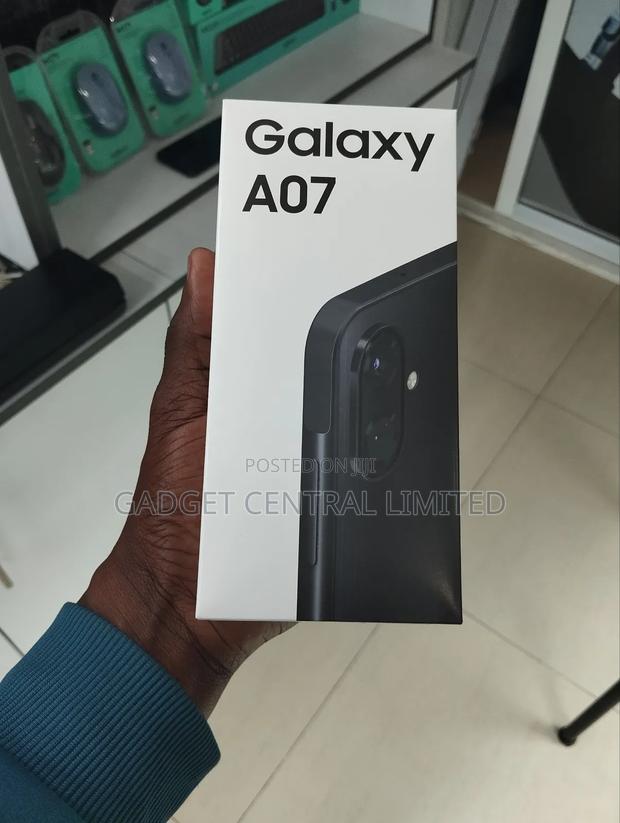 New Samsung Galaxy A07 4G 128 GB Black