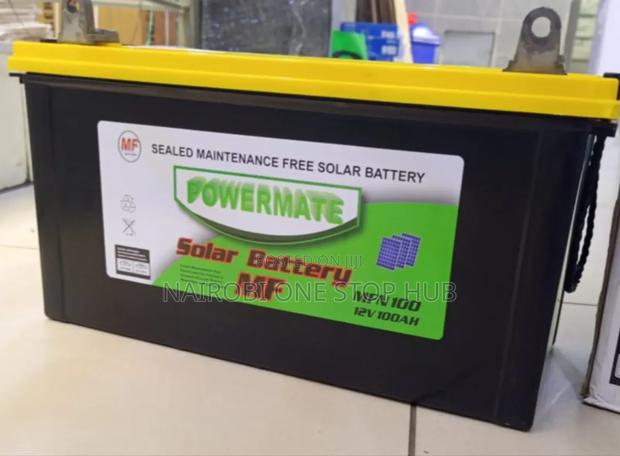 Powermate 100 Ah 12v Solar Battery - main view