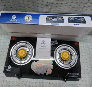Double Burner Gas Cooker With Glass Top – Efficient Compact