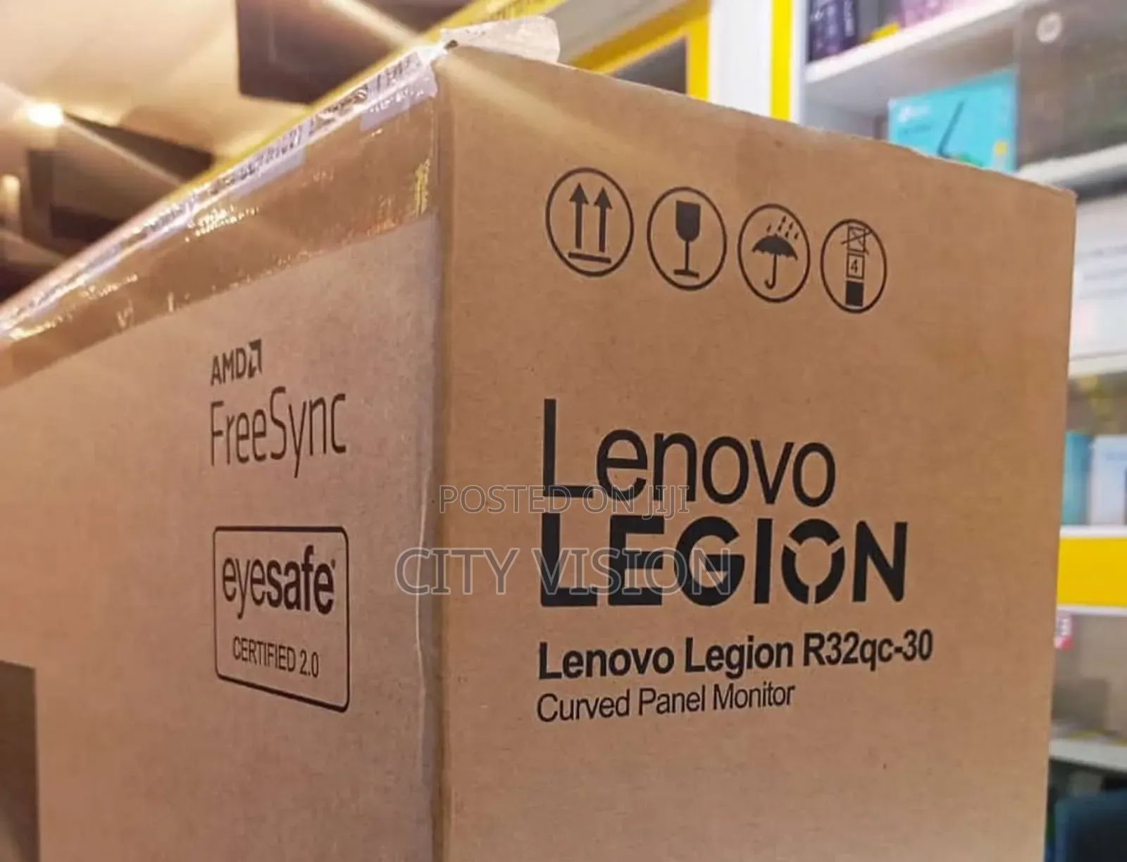 Lenovo Legion R32qc-30 31.5" QHD Curved Gaming Monitor
