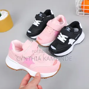 Pink Black Shoes