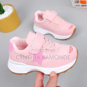 Pink Black Shoes
