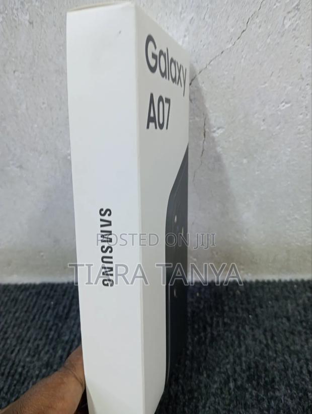 New Samsung Galaxy A07 4G 128 GB Black - thumbnail 3
