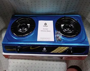 Nunix 2-Burner Stainless Steel Table Top Gas Cooker – Durable