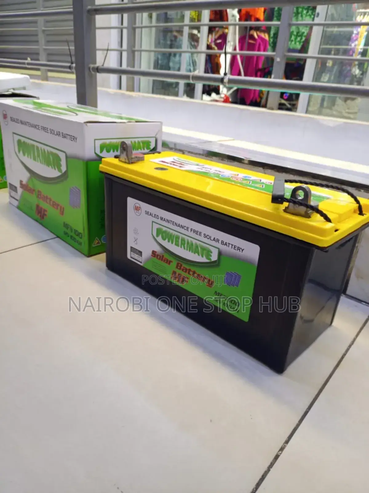 Efficient Powermate 100ah for Home and Inverter 12v