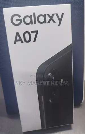 New Samsung Galaxy A07 4G 128 GB Black