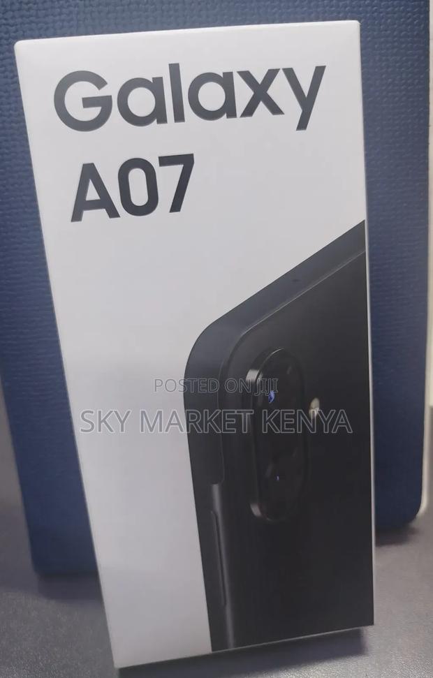 New Samsung Galaxy A07 4G 128 GB Black