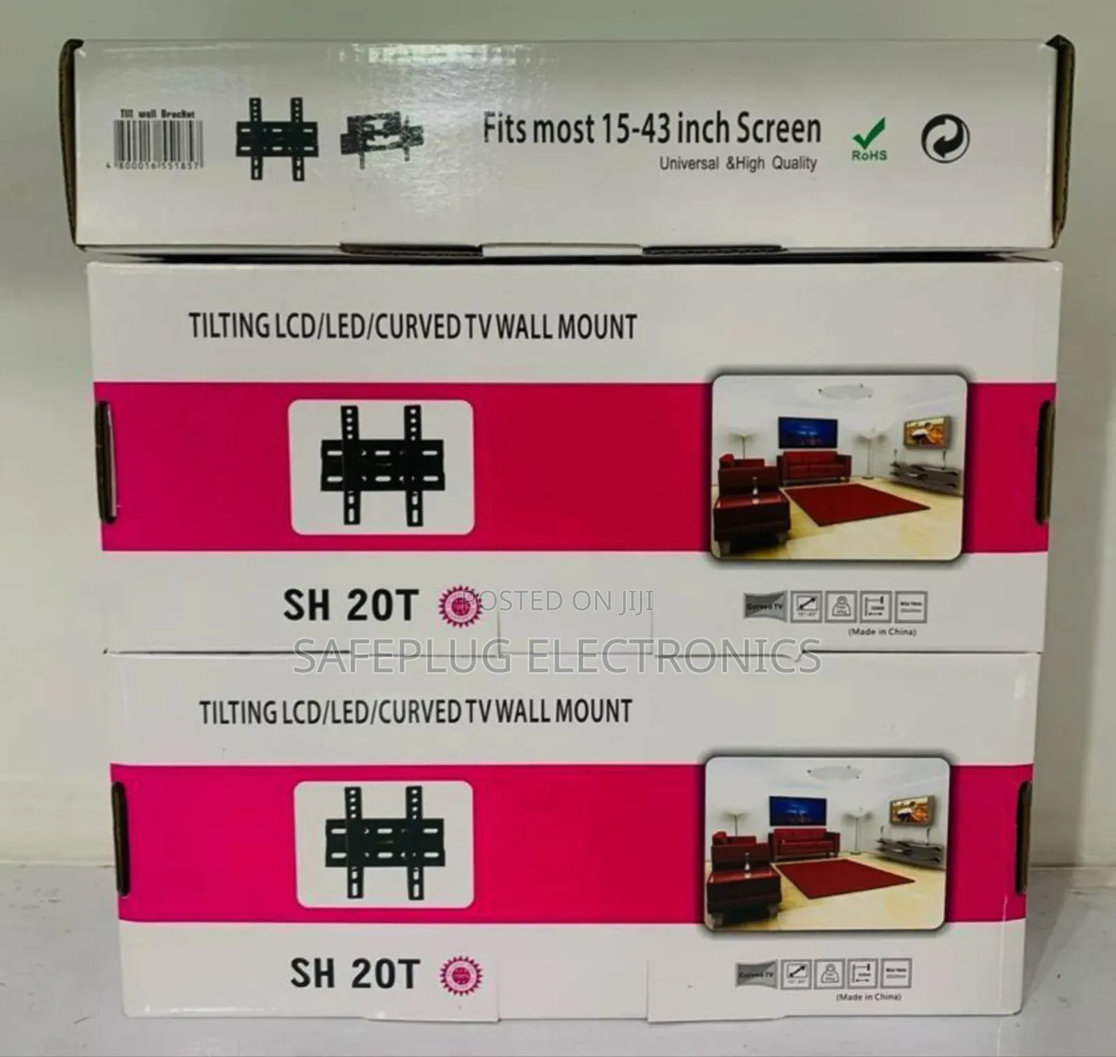 15-43c Inches Skilltech Tilting Wall Mount - 20t