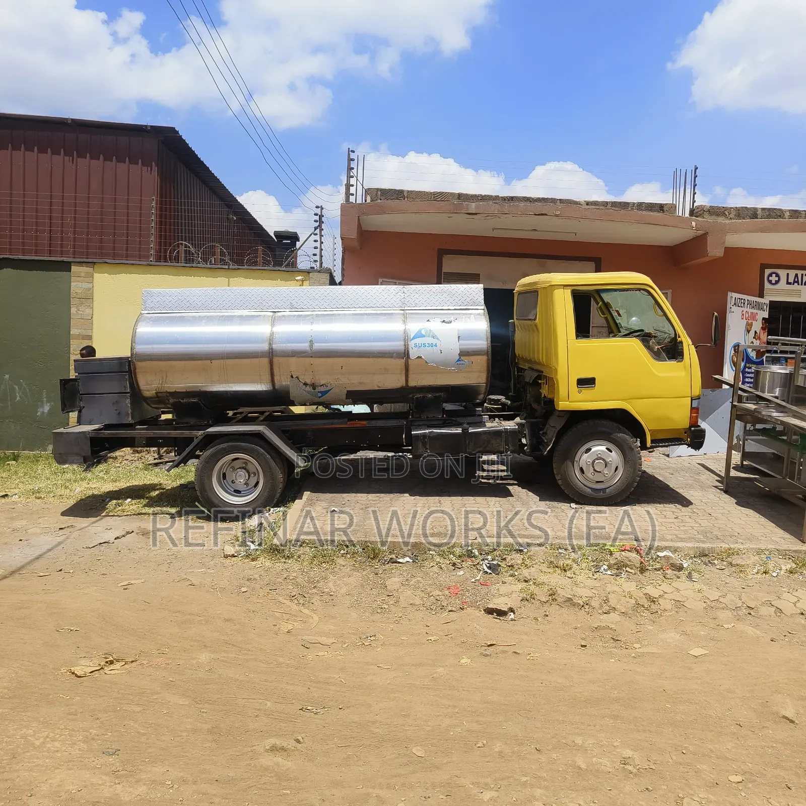 Water Bowser Fabrication - Complete With Pump 20m Hose - Nairobi