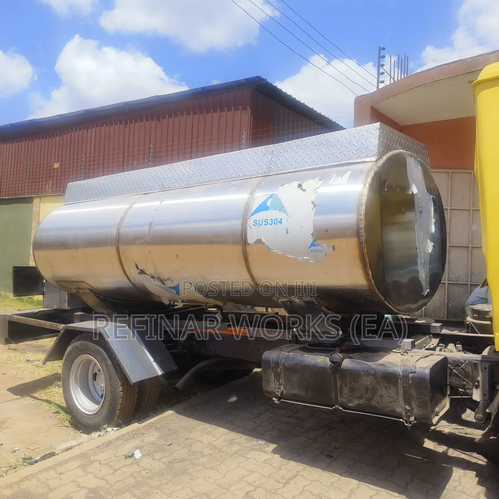 Water Bowser Fabrication - Complete With Pump 20m Hose - Nairobi