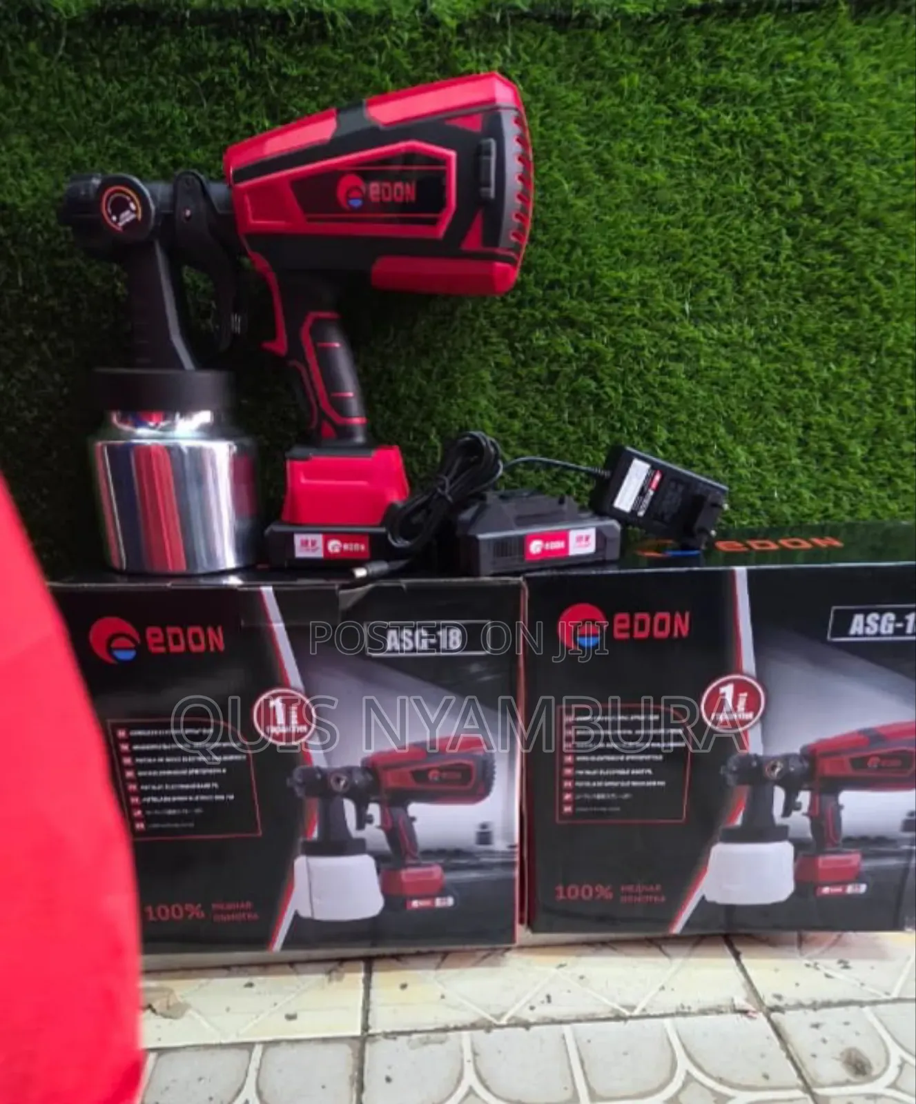 Cordless Spray Gun/ Edon Electric Spray Gun