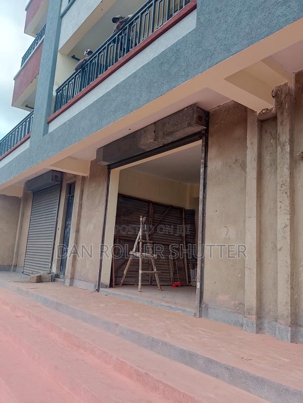 Roller Shutter Door With Transparent Panels - thumbnail 2