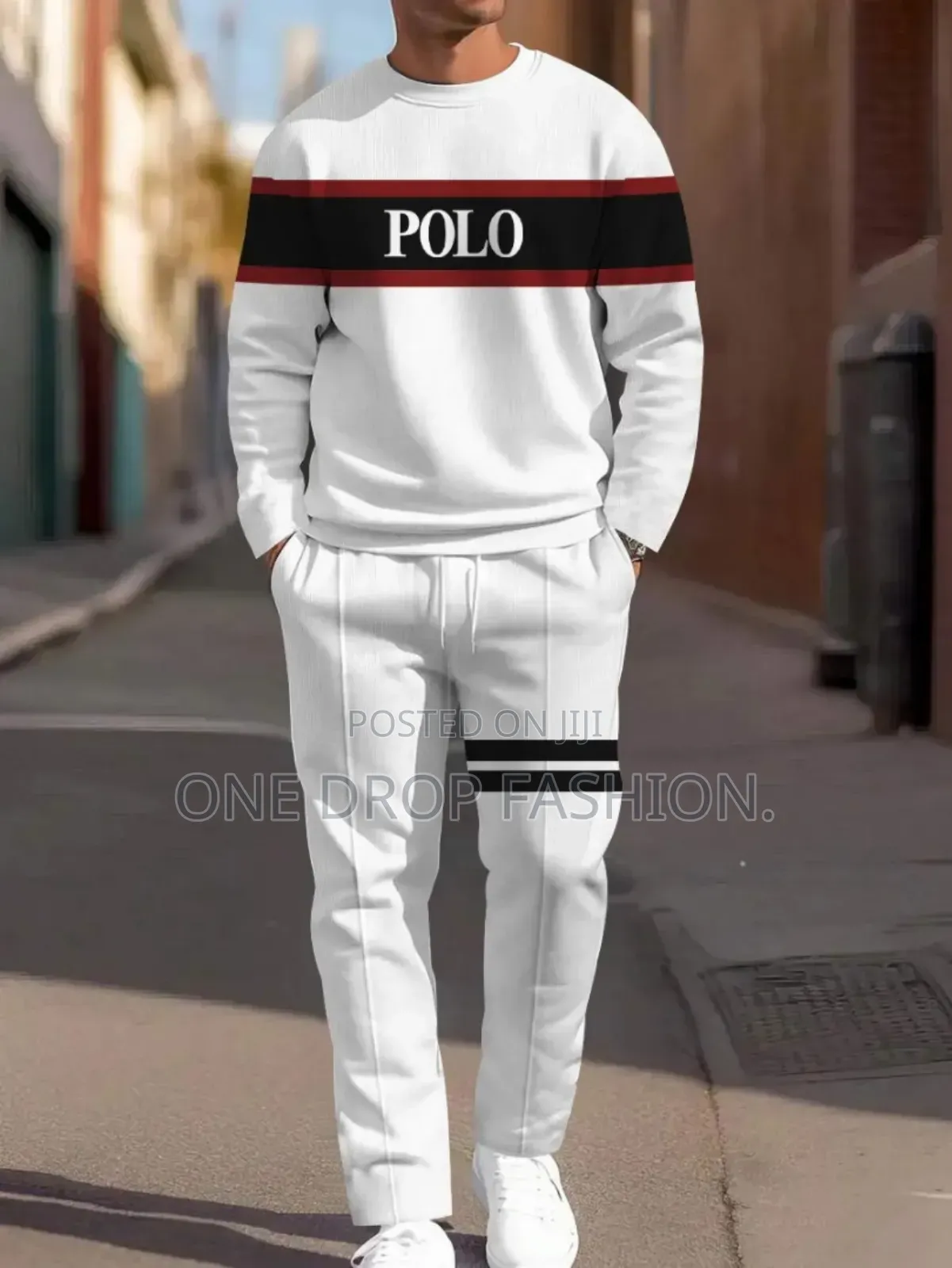 New Fashion Men Polo Tracksuits Sizes (M-3xl)