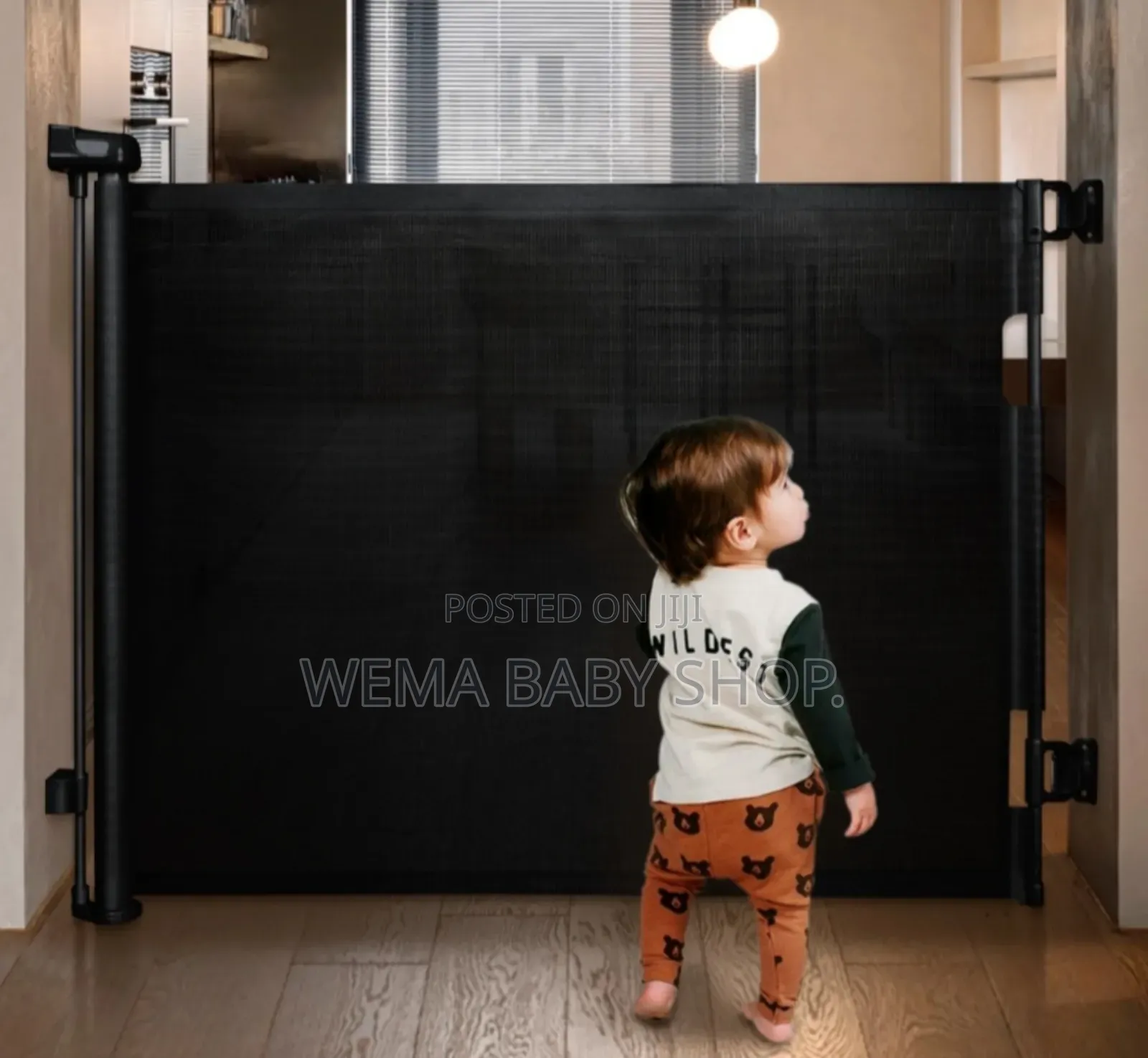 Retractable Baby/Pet Safety Gate /Stair Guard