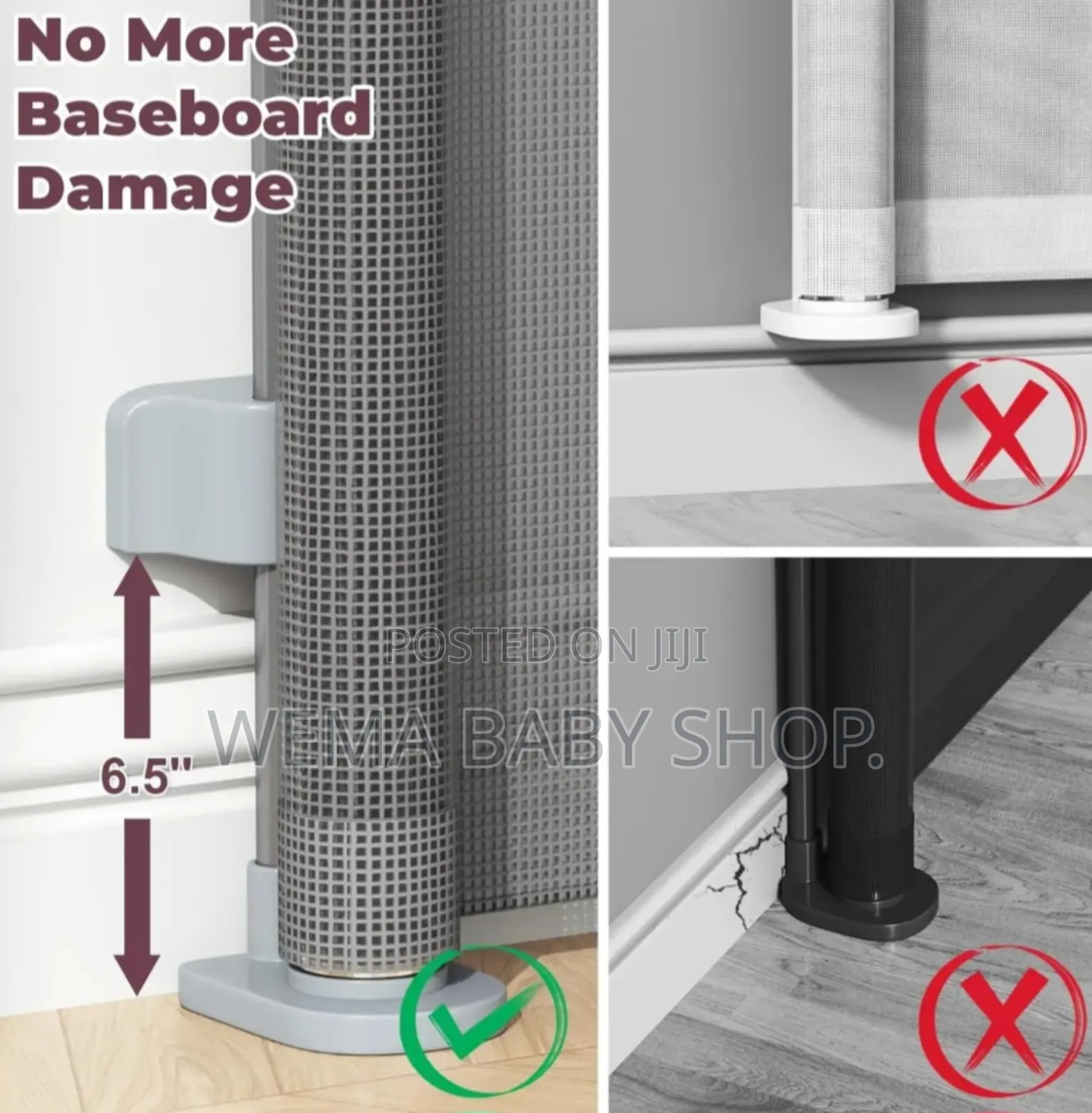 Retractable Baby/Pet Safety Gate /Stair Guard