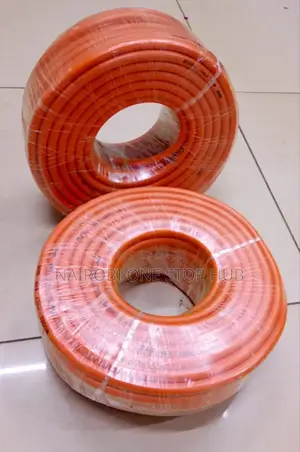 Orange Gas Connection Hose