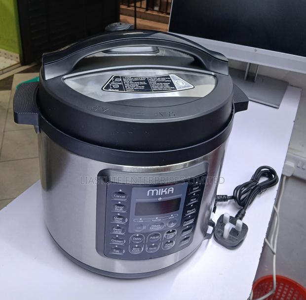 Mika 6l Smart Pressure Cooker – 1000w Multi-Function Cooking Solution